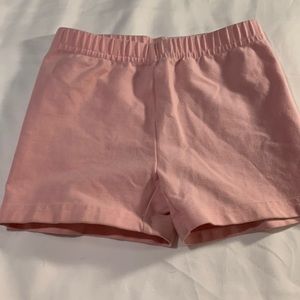 Hanna Andersson Pink Bike Shorts Size 6-7